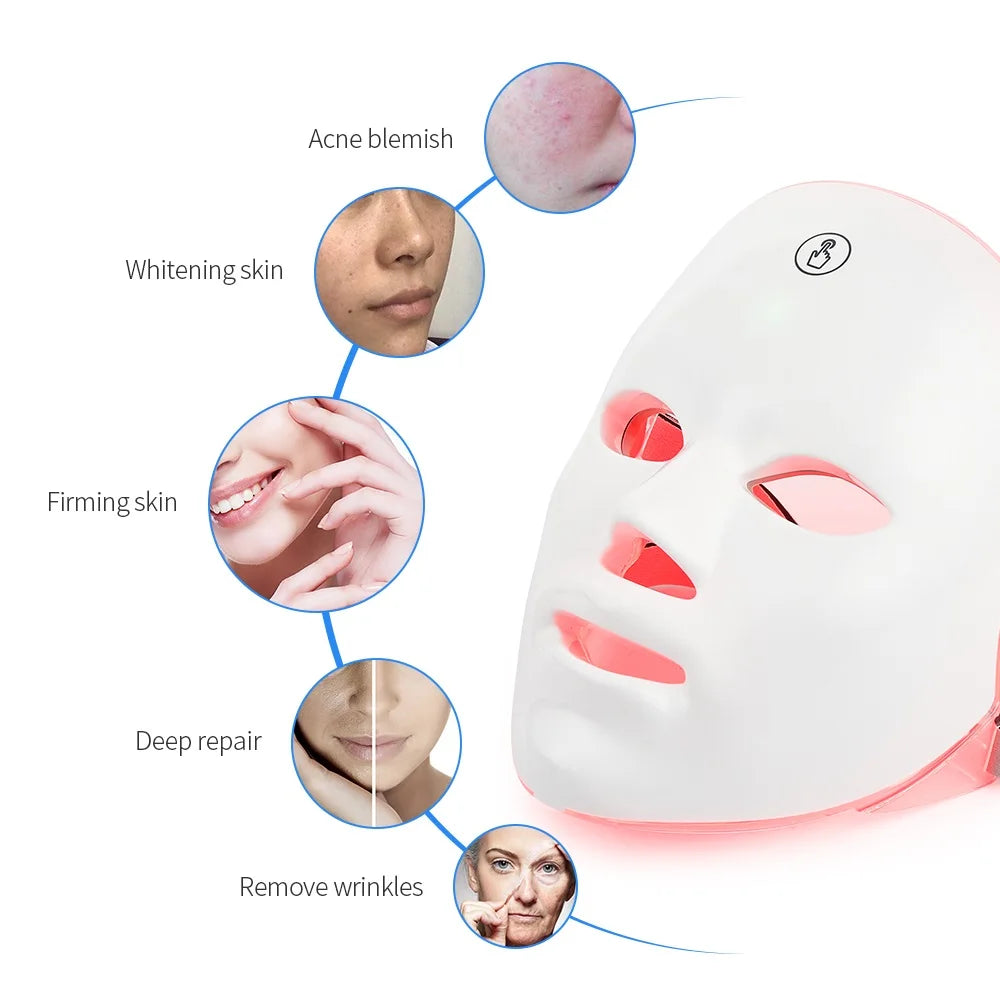 7-Color LED Beauty Mask