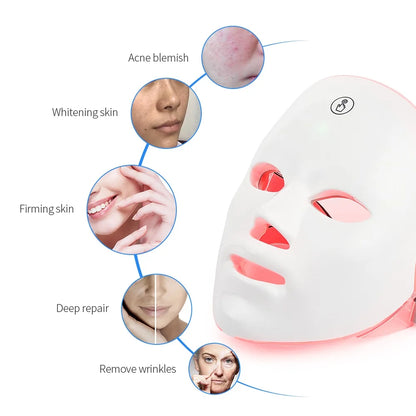 7-Color LED Beauty Mask