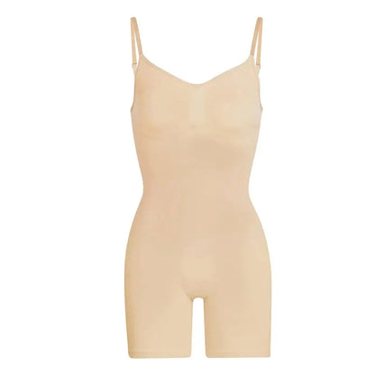 Seamless High-Waist Shaping Bodysuit