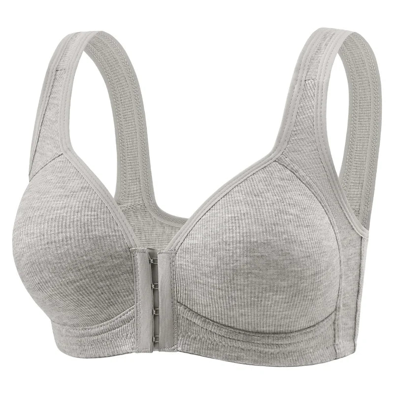 Wire-Free Front Closure Comfort Bra