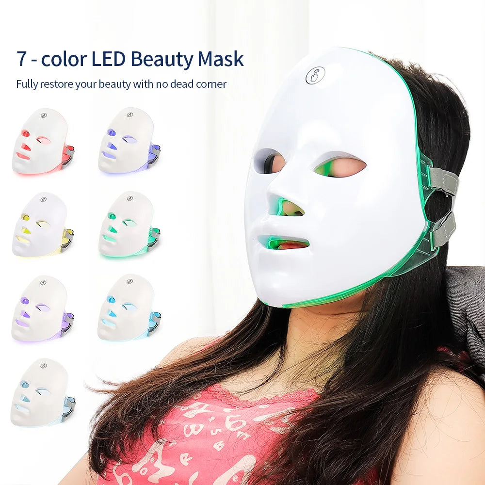 7-Color LED Beauty Mask
