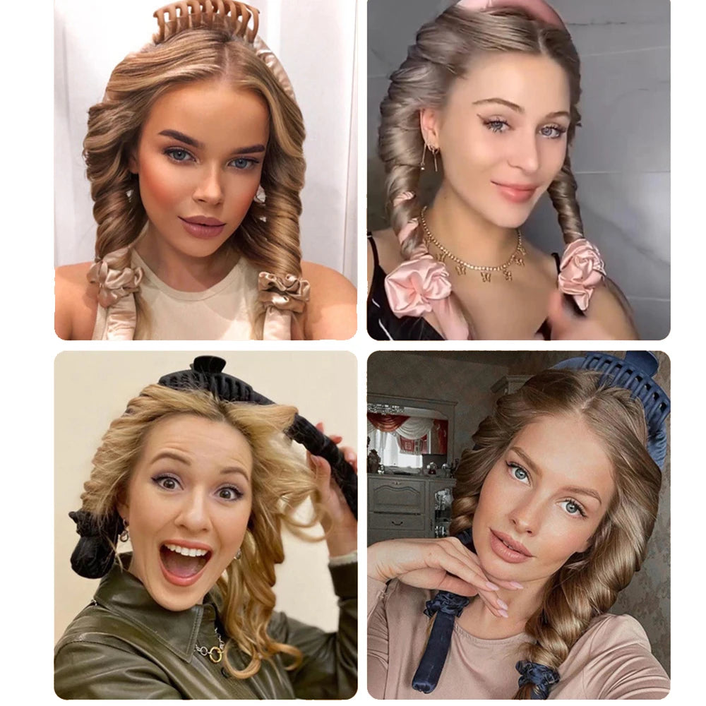Silk Heatless Curling Headband