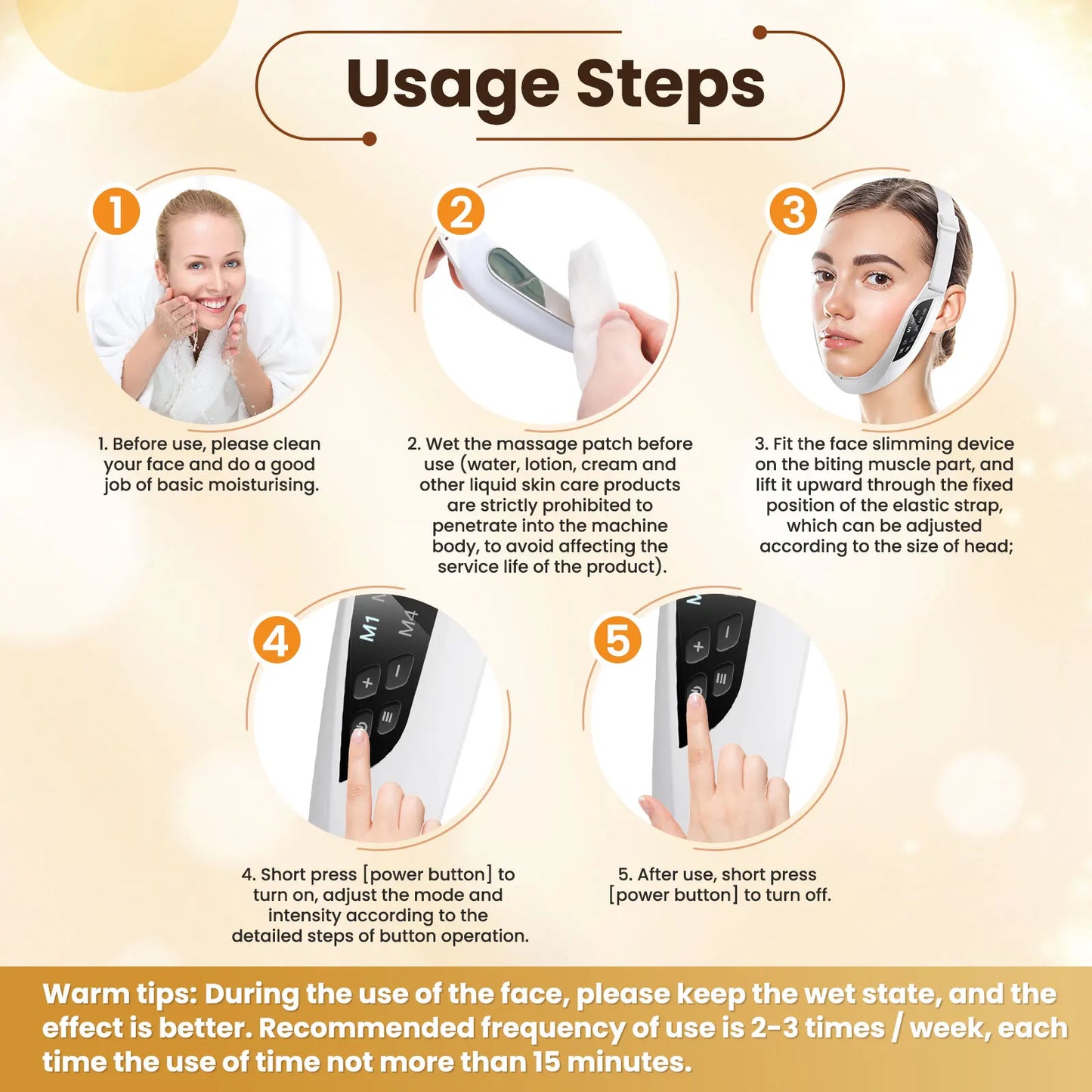 V-lifting Face Sculpting device