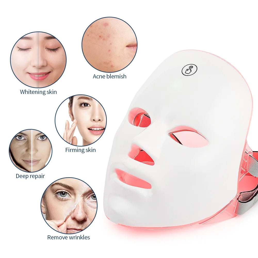 7-Color LED Beauty Mask