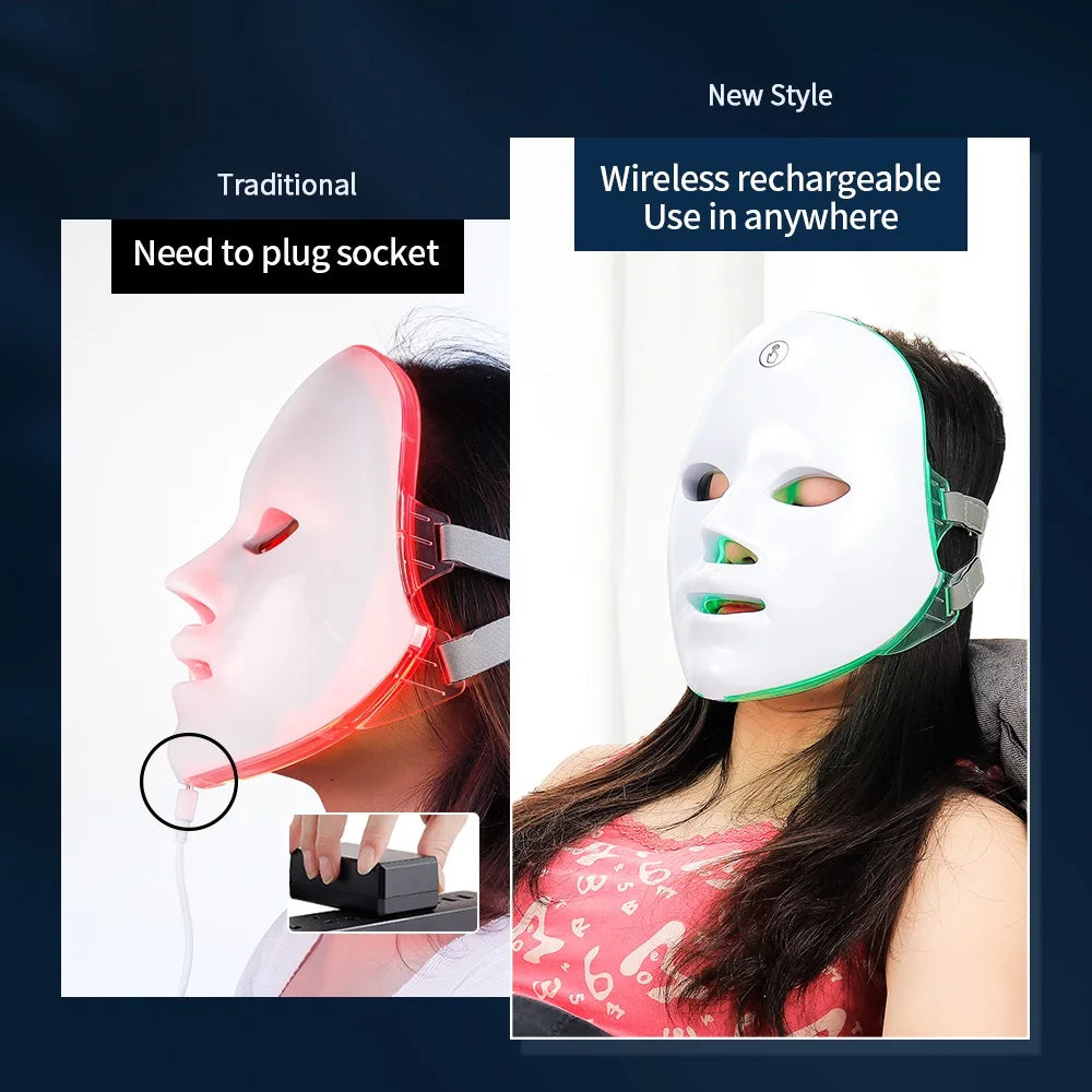 7-Color LED Beauty Mask