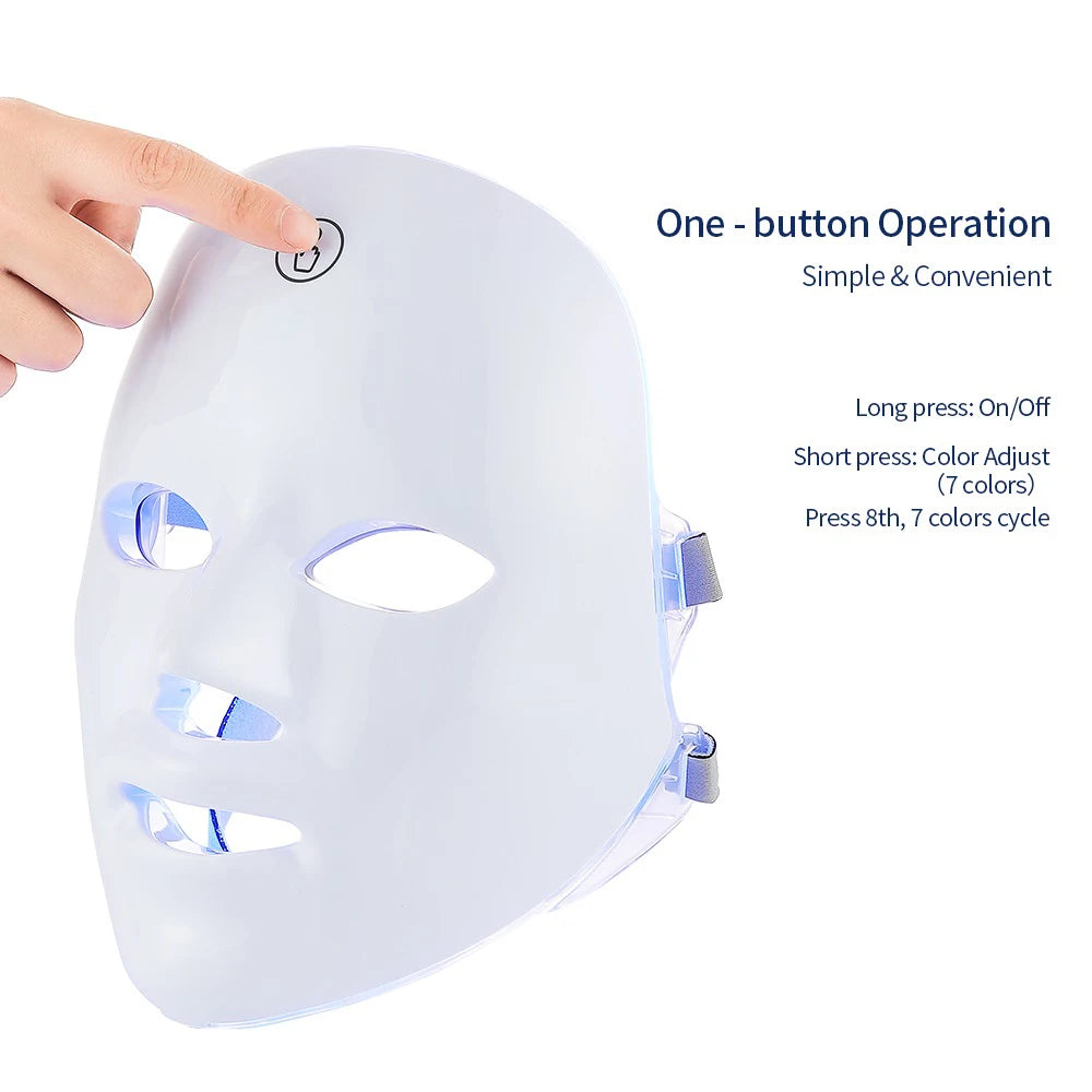7-Color LED Beauty Mask