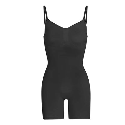 Seamless High-Waist Shaping Bodysuit